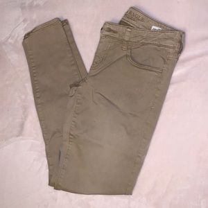 AMERICAN EAGLE KHAKI JEGGING SIZE 0 SHORT